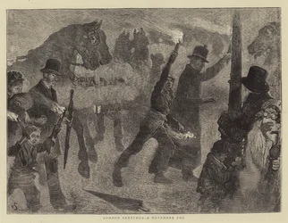 Londoner Skizzen, ein Novembernebel